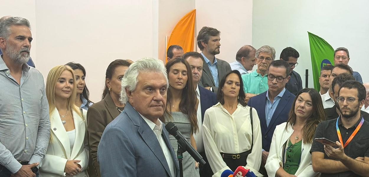 "Goiás já fechou com os Estados Unidos", disse Caiado ao firmar acordo sobre terras raras