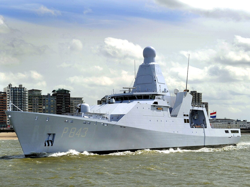 $5 Bluetooth tracker in postcard exposes $585M Dutch warship’s location for 24 hours