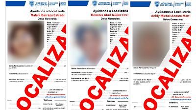 Informa Fiscalía la localización de cuatro menores desaparecidas