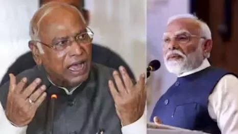 खरगे के बयान पर EC से शिकायत करने पहुंची BJP, योगी आदित्यनाथ से लेकर नितिन नबीन ने कांग्रेस को घेरा