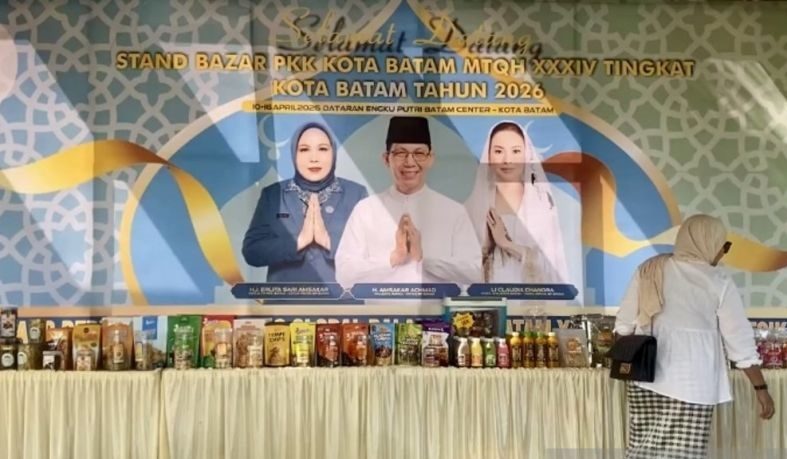 Bazar MTQH Batam Laris Manis, Omzet UMKM Capai Rp640 Juta