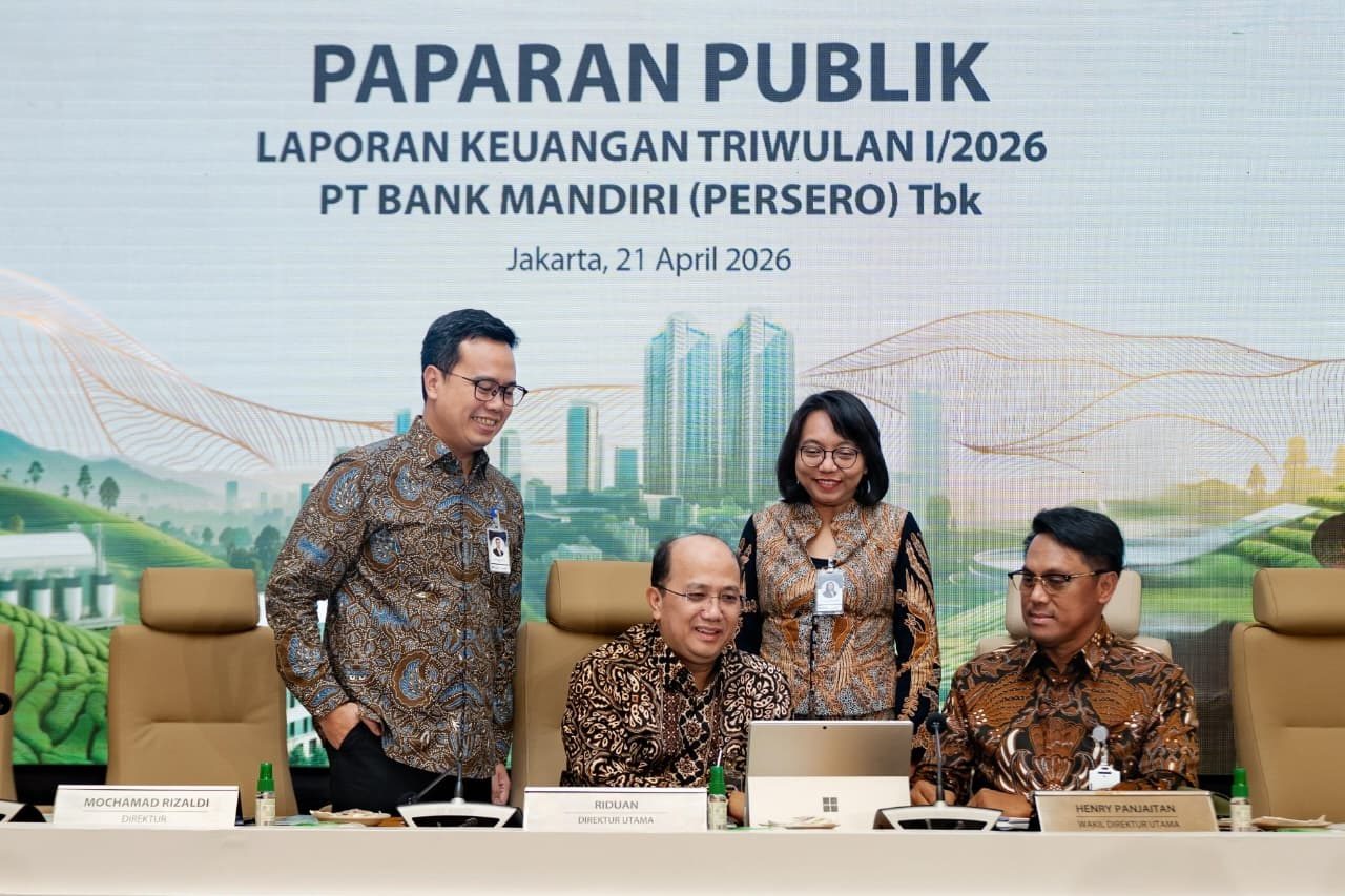 Foto: Kinerja Triwulan I 2026 Solid, Bank Mandiri Perkuat Peran sebagai Mitra Pemerintah