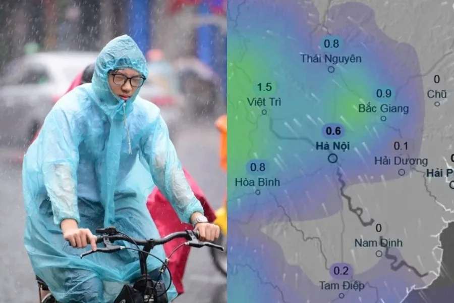 Dự báo các đợt không khí lạnh sẽ về Hà Nội từ giờ cho đến đầu tháng 5