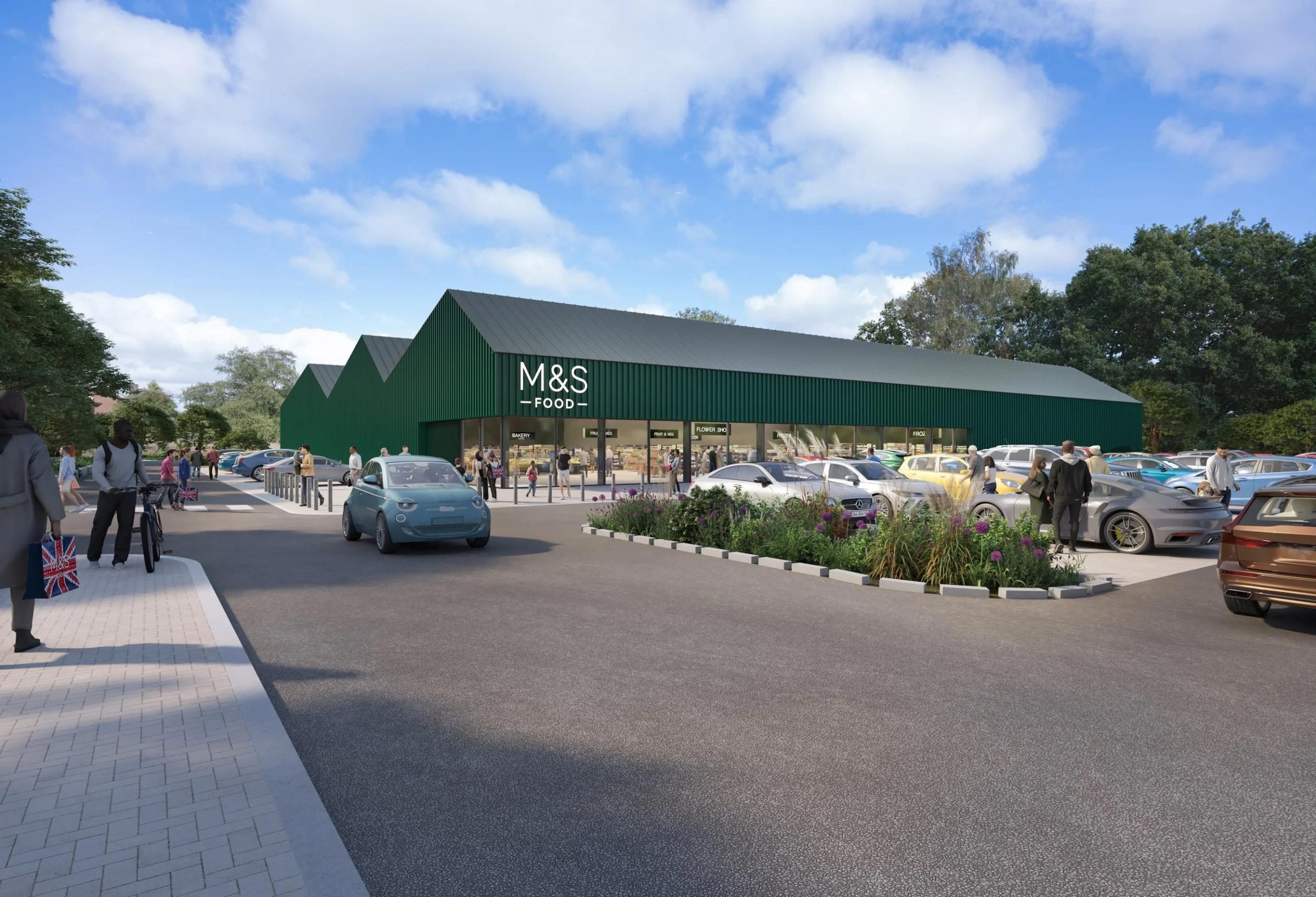 M&S propose new 20,000 sqft food hall in Bucks