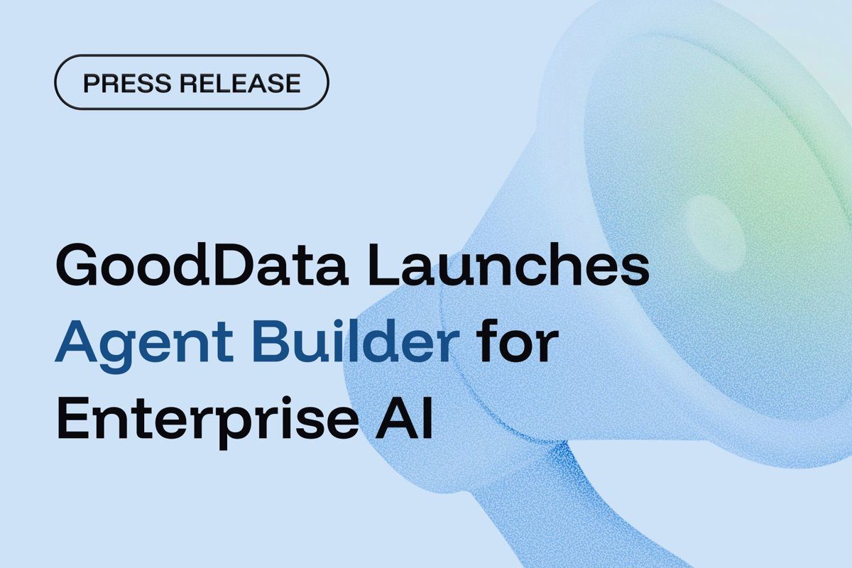 COMUNICADO: GoodData lanza Agent Builder para IA empresarial