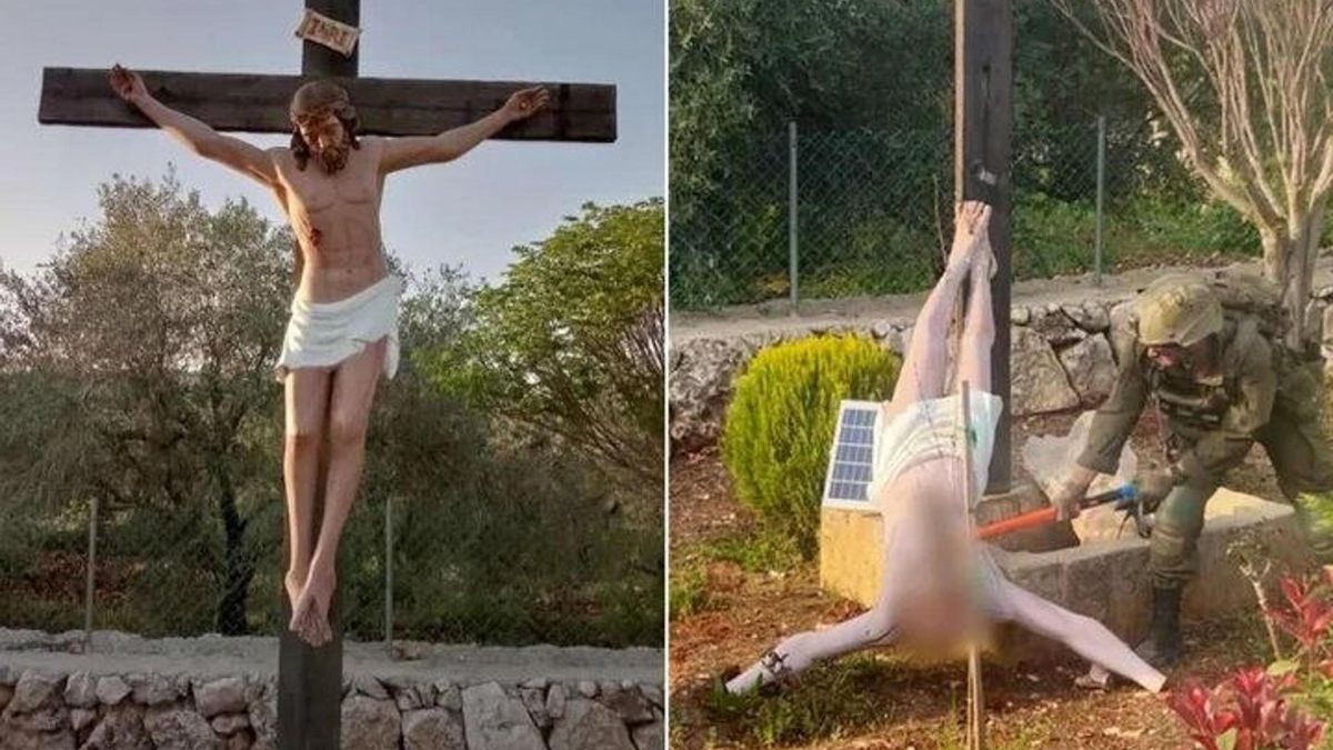 En Israel tiene más castigo atacar una estatua de Jesús que torturar o asesinar a civiles palestinos