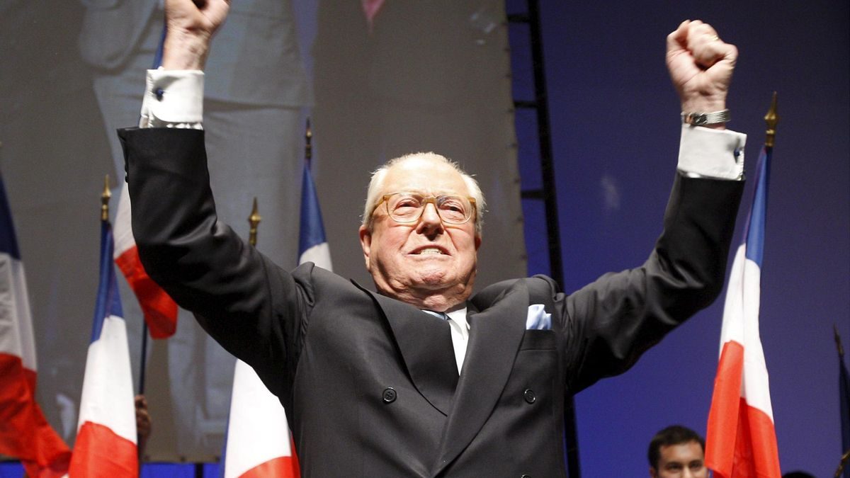La 'prioridad nacional', la obsesión de Jean-Marie Le Pen que ahora quieren aplicar Vox y PP en Extremadura y Aragón