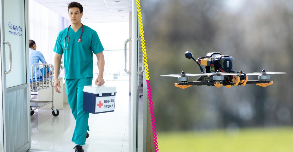 ¿Drones para salvar vidas? La NASA ya prueba el traslado de órganos
