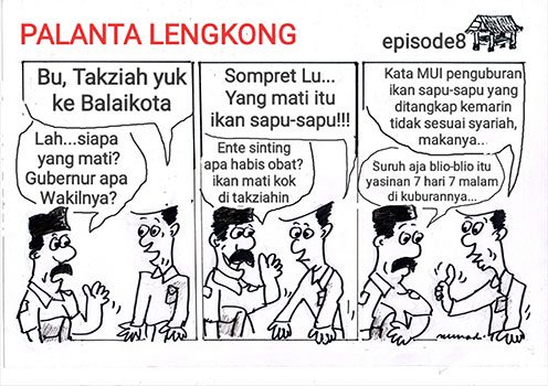 PALANTA LENGKONG 8: Takziah Sapu-sapu