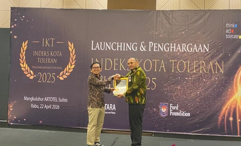 Indeks Kota Toleran 2025 Dirilis, Salatiga Jadi Nomor 1, Tegal Melonjak Drastis Masuk 10 Besar!