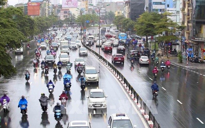 Thời tiết ngày 23/4: Bắc Bộ mưa to, trời chuyển mát; Trung Bộ vẫn nắng nóng gay gắt