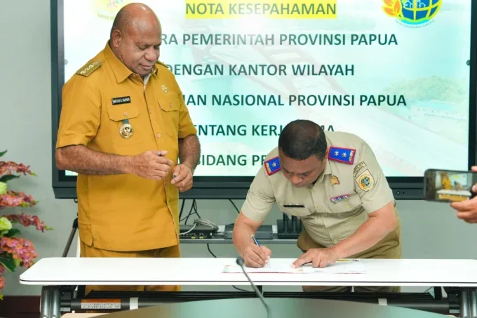 Pemprov Papua dan BPN Sepakat Tertibkan Aset dan Percepat Pemetaan Tanah Adat