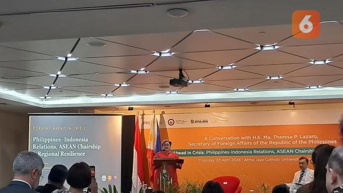 Menlu Filipina Serukan Supremasi Hukum Laut, Tolak Politik Kekuatan di Indo-Pasifik