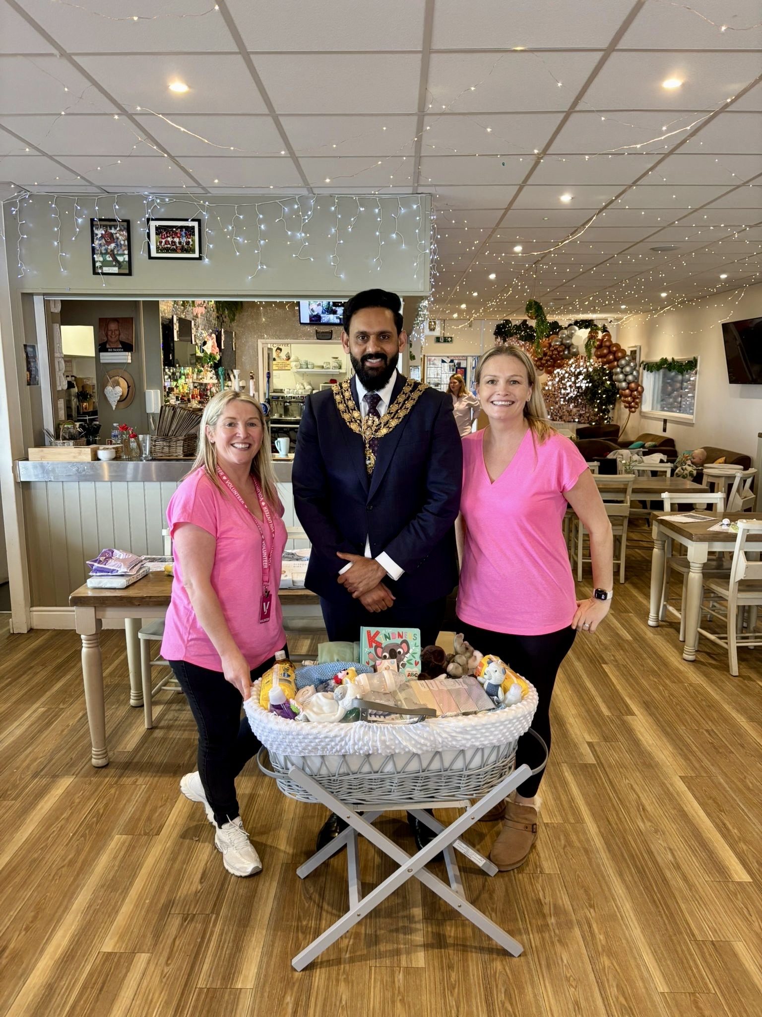 Dozens of baby baskets assembled for families in need at Buckinghamshire event