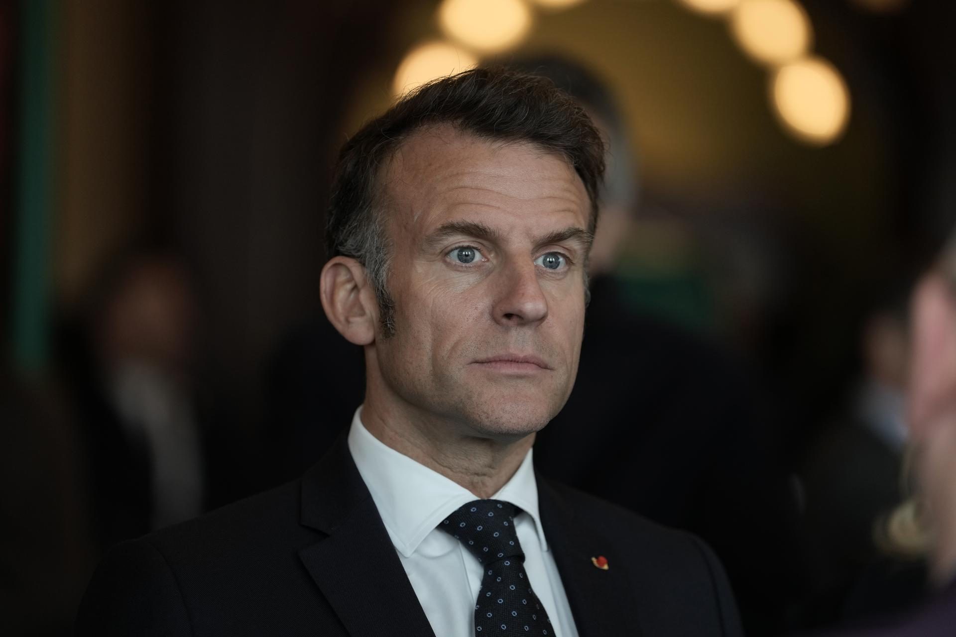 Macron afirma que Europa não pode mais contar com proteção dos EUA