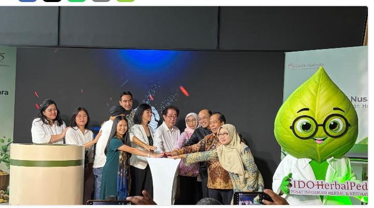 Untuk Edukasi Masyarakat, Produsen Jamu Nasional Luncurkan Portal HerbalPedia Berbasis Ilmiah