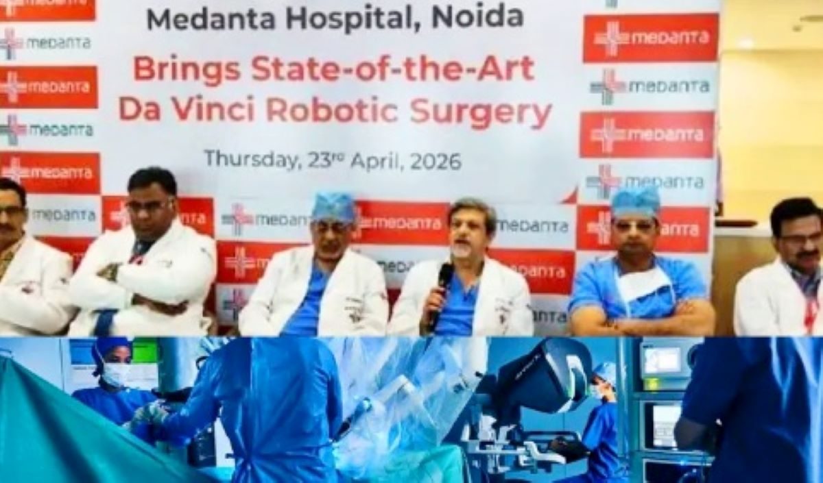 चिकित्सा क्रांति की नई इबारत: नोएडा मेदांता में ‘दा विंची Xi’ रोबोटिक सर्जरी सिस्टम का आगाज, अब कैंसर, किडनी ट्रांसप्लांट सहित जटिल ऑपरेशन होंगे छोटे चीरे से, मरीजों को मिलेगी नई उम्मीद