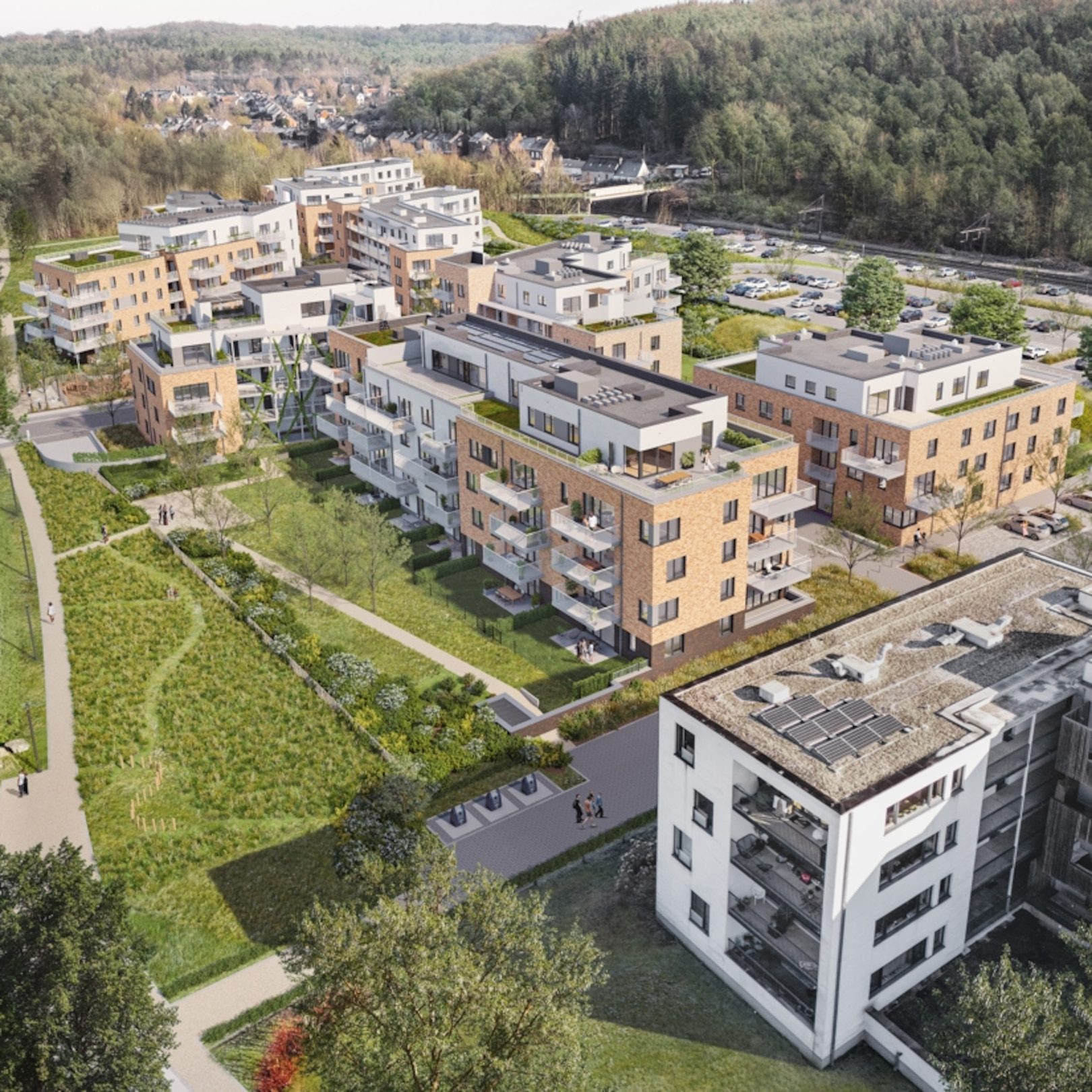 Deuxième phase d’Henricot 2: 221 logements en création dans le centre de Court-Saint-Étienne
