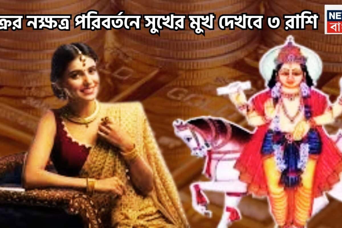 চন্দ্রের ঘরে শুক্র, কল্পনার বাইরে টাকা, ধন ও বৈভবের দেবতার নক্ষত্র পরিবর্তনে তুমুল টাকা ৩ রাশির