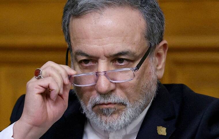 Iran foreign minister heads to Pakistan amid U.S. peace push