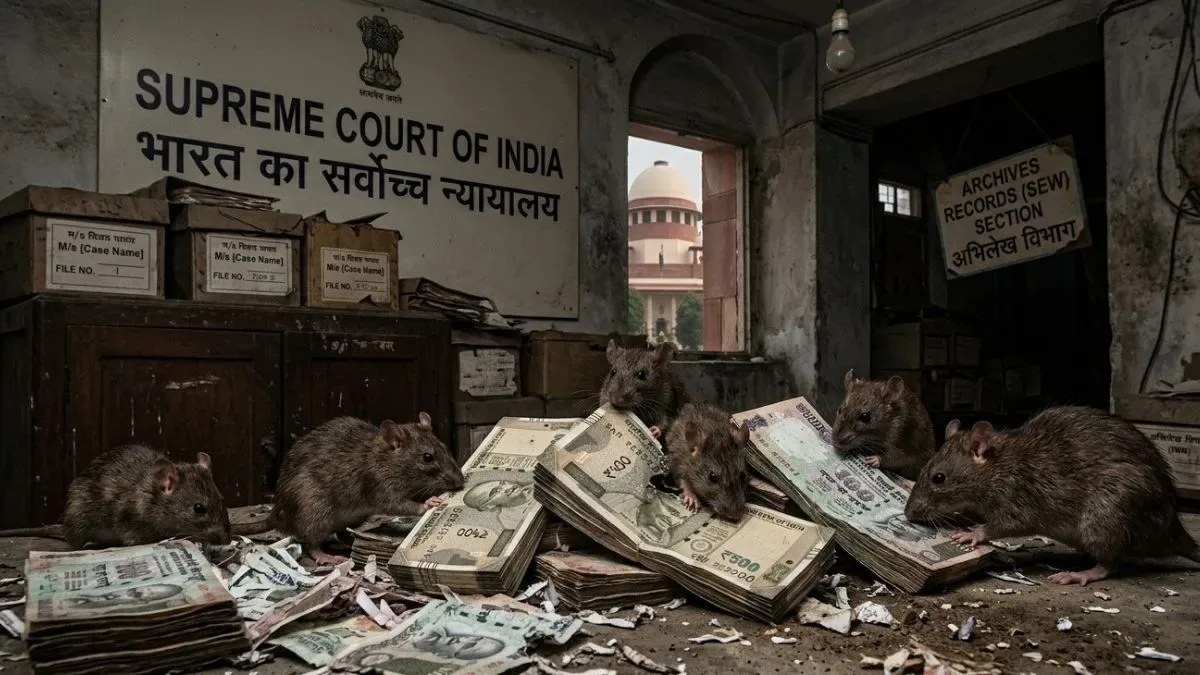 बिहार में चूहे खा गए रिश्वत के पैसे, सुप्रीम कोर्ट भी हैरान; दोषी महिला अधिकारी को दी जमानत