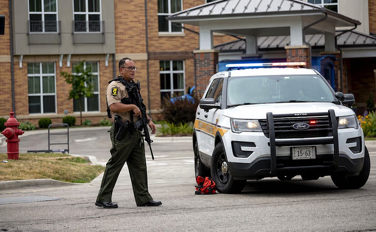 Se registra tiroteo en hospital de Chicago; dos agentes habrían resultado heridos