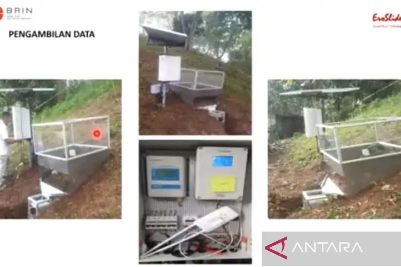 BRIN kembangakan EroSlide untuk deteksi erosi dan longsor berbasis IoT