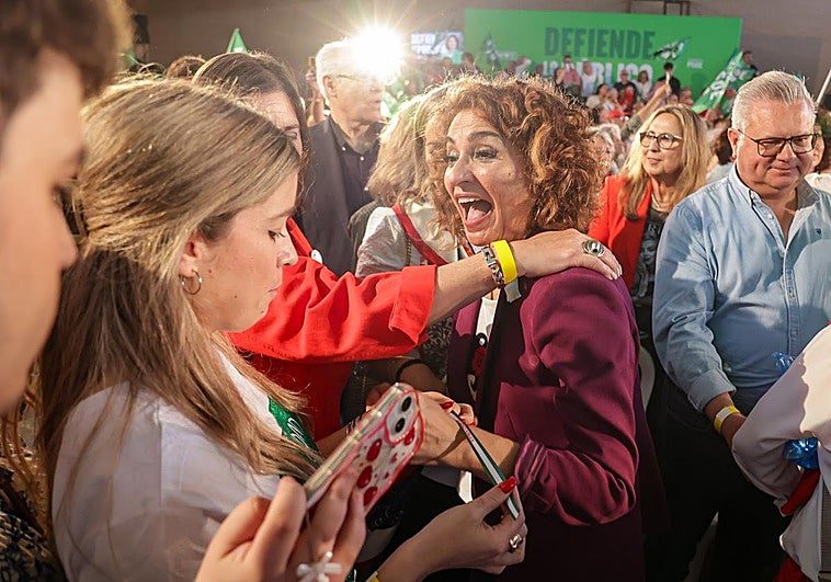 María Jesús Montero en Córdoba: «Quiero hacer en Andalucía lo que Pedro Sánchez hace en España»