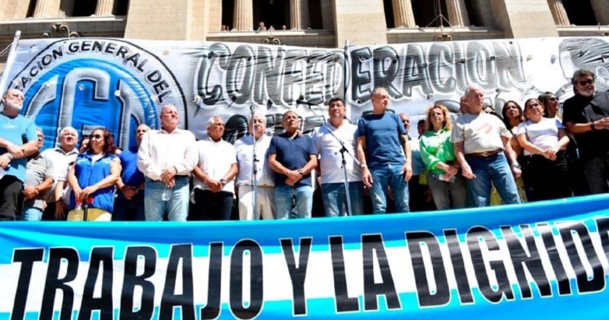 La CGT confirmó la movilización por el Día del Trabajador y criticó las políticas del Gobierno