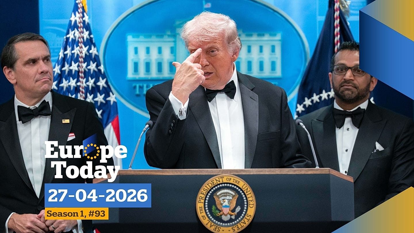 Europe Today: sospechoso del tiroteo en cena de prensa de la Casa Blanca habría apuntado a Trump