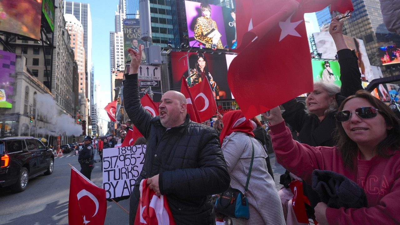 Mamdani'nin Ermeni soykırımı açıklaması ABD'de protesto edildi