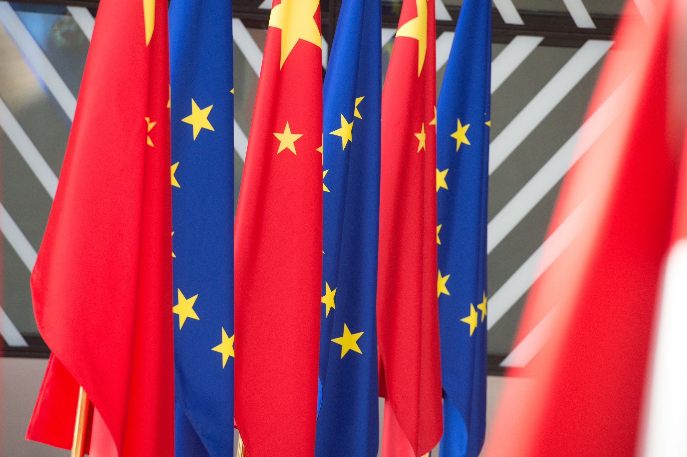 A trade row ‘Made in Europe’