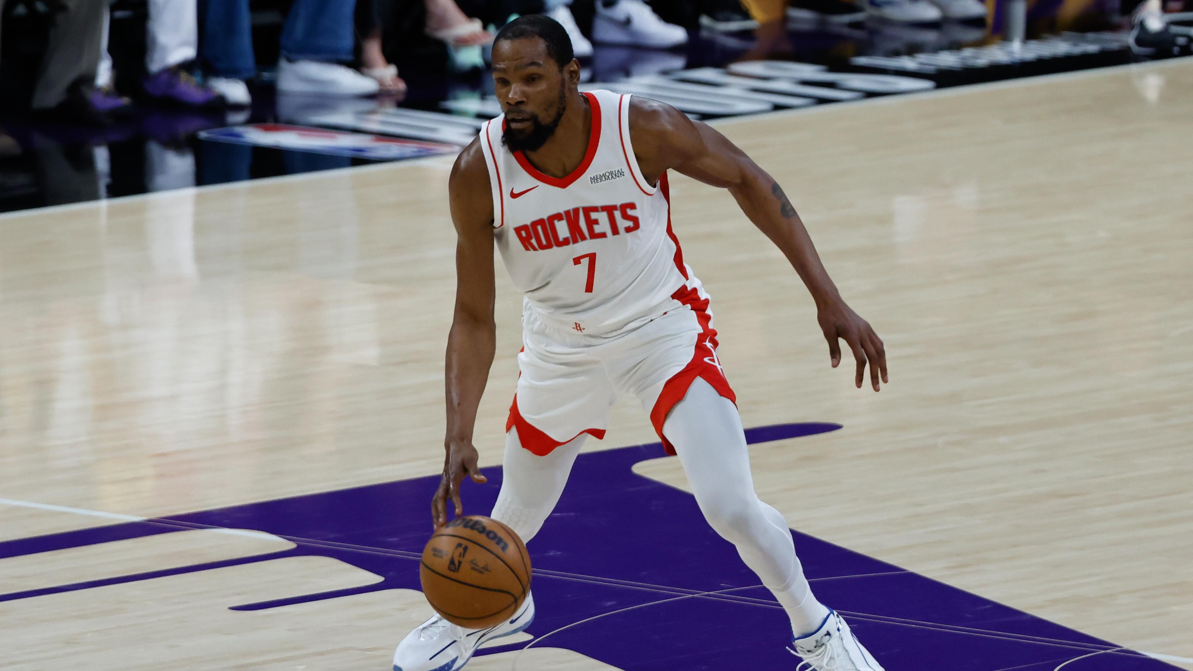 Kevin Durant Injury Update, Latest Rumors on Star's Status for Rockets vs. Lakers Game 6