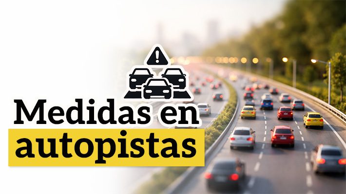 Fin de semana largo: Estas son las medidas de contingencia que se aplicarán en las autopistas