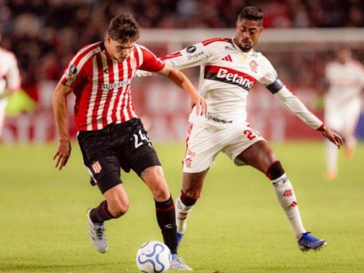 Em jogo intenso, Flamengo empata na Argentina com o Estudiantes