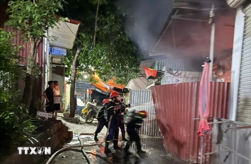 Cháy nhà ở kết hợp sản xuất bánh mỳ tại Sơn La, 2 người tử vong