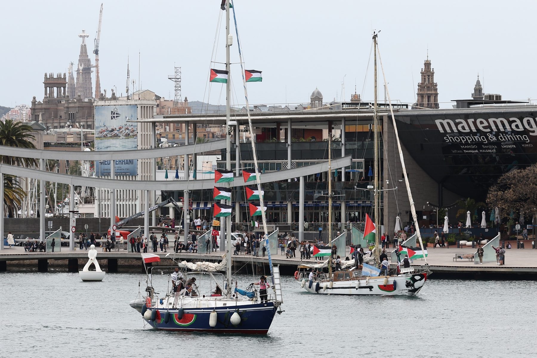 La "flottille pour Gaza" interceptée par Israël loin de ses côtes, 175 militants arrêtés