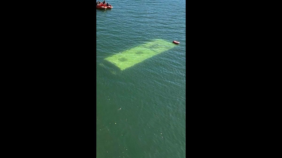 Un bus tombe dans la Seine en région parisienne