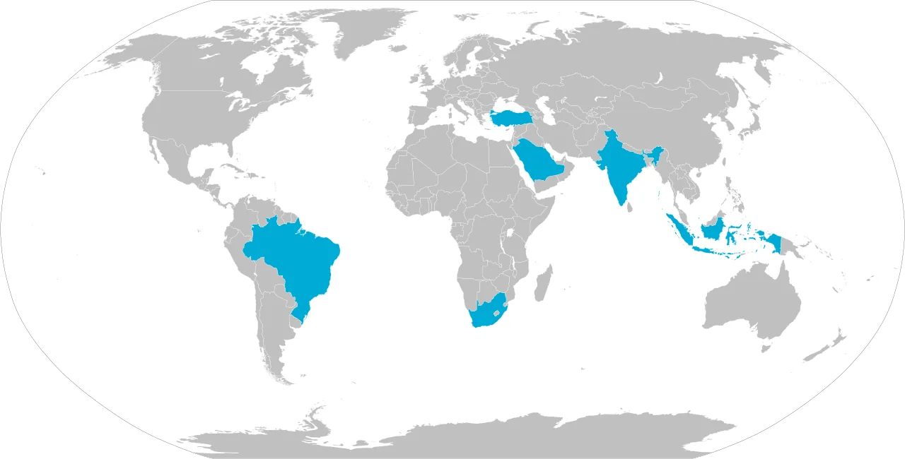 বিশ্বের নতুন প্রভাবশালী দেশগুলো ক্ষমতার মানচিত্র নতুন করে আঁকছে